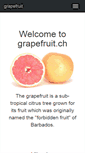 Mobile Screenshot of grapefruit.ch